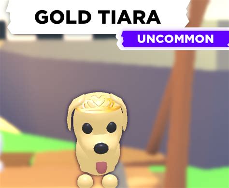 gold tiara adopt me